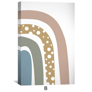 Girls Rule Canvas Art Clock Canvas