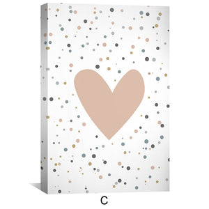 Girls Rule Canvas Art Clock Canvas