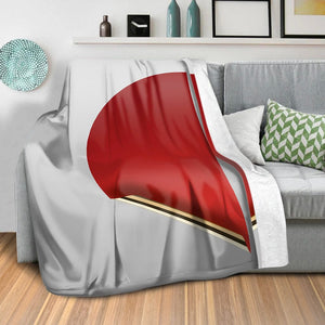 Golden Sticker A Blanket Blanket Clock Canvas