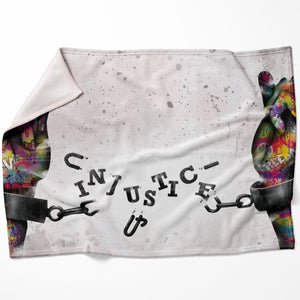 Graffiti Chains Blanket Blanket 75 x 100cm Clock Canvas