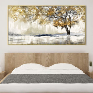 Harmonic Views Canvas Art Clock Canvas