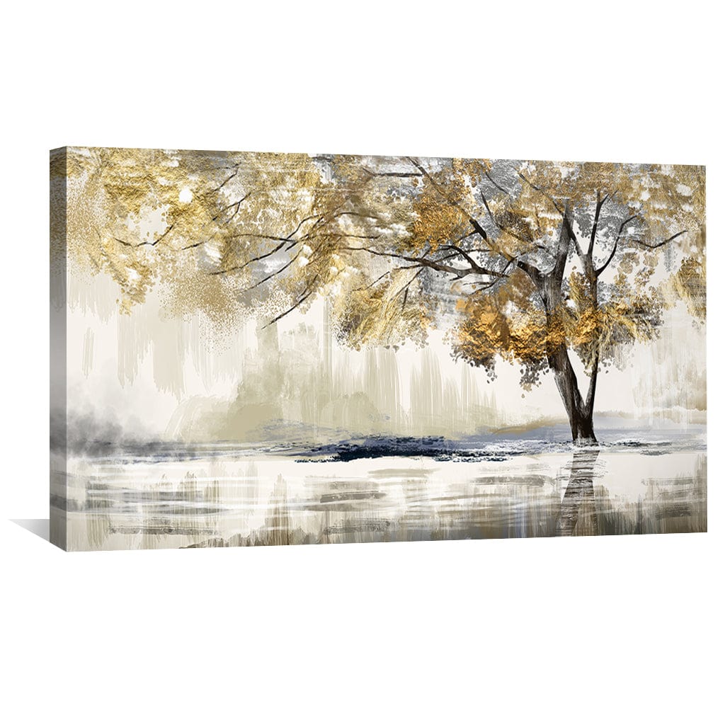Harmonic Views Canvas Art Clock Canvas