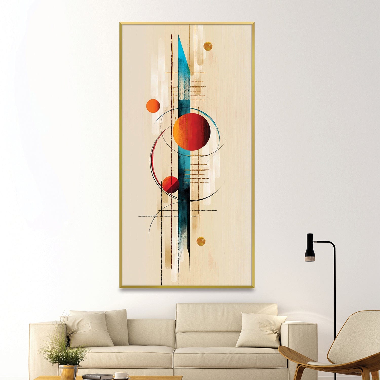 Harmony Spheres Canvas Art Clock Canvas