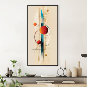 Harmony Spheres Canvas Art Clock Canvas