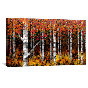 Harvest Mosaic Canvas Art Clock Canvas