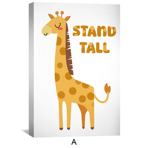 Heartfelt Heights Canvas Art A / 12 x 18in / Canvas Clock Canvas