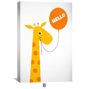 Heartfelt Heights Canvas Art B / 12 x 18in / Canvas Clock Canvas