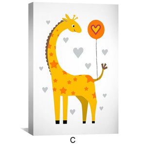 Heartfelt Heights Canvas Art C / 12 x 18in / Canvas Clock Canvas