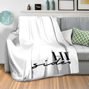 His Side Her Side A Blanket Blanket Clock Canvas