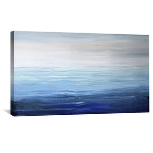 Horizon Layers Canvas Art Clock Canvas