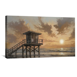 Horizon Watch Canvas Art Clock Canvas