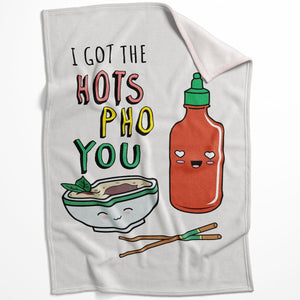 Hot Pho You Blanket Blanket 75 x 100cm Clock Canvas