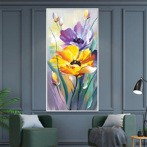 Impressions of Spring Canvas Art Clock Canvas