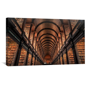 Infinite Archive Canvas Art Clock Canvas