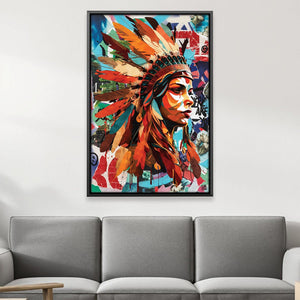 Isle of Wight Canvas Art Clock Canvas