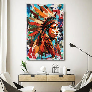 Isle of Wight Canvas Art Clock Canvas