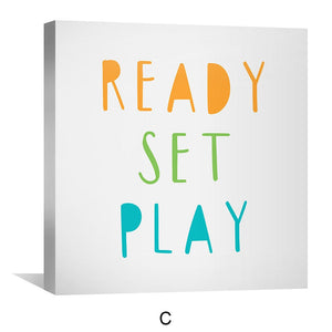 Kindness and Playful Skies Canvas Art Clock Canvas