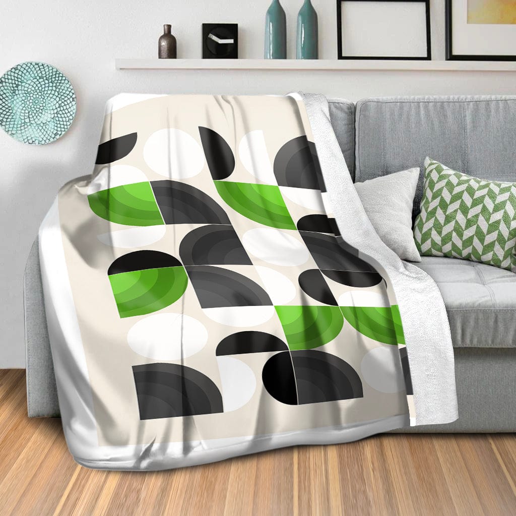 Labyrinth Puzzle B Blanket Blanket Clock Canvas