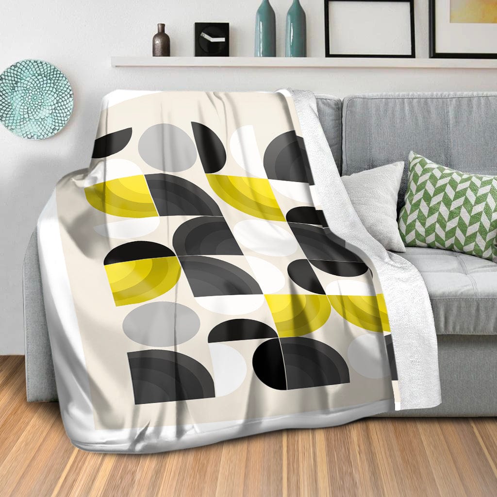 Labyrinth Puzzle D Blanket Blanket Clock Canvas
