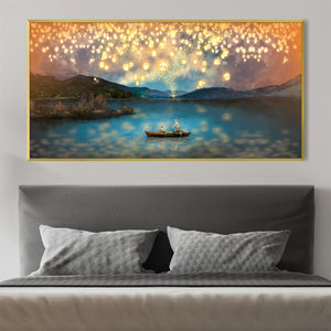 Lantern Views Canvas Art Clock Canvas