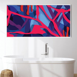 Layered Eternity Canvas Art Clock Canvas