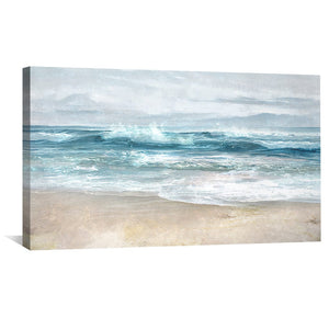 Layers of the Beach Canvas Art Clock Canvas