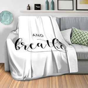 Let Your Light Shine B Blanket Blanket Clock Canvas