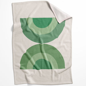 Levels of Color C Blanket Blanket 75 x 100cm Clock Canvas