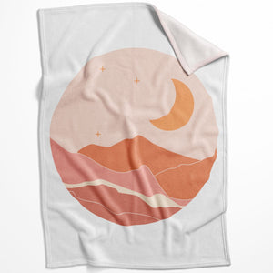 Light Horizon A Blanket Blanket 75 x 100cm Clock Canvas