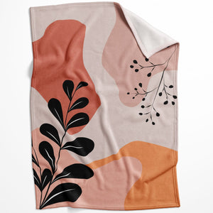 Light Horizon B Blanket Blanket 75 x 100cm Clock Canvas