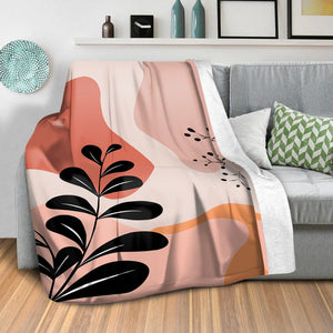 Light Horizon B Blanket Blanket Clock Canvas