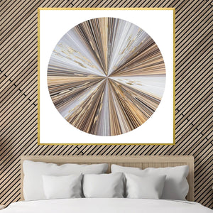 Lightseed Circle Canvas Art Clock Canvas