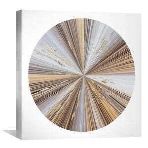 Lightseed Circle Canvas Art Clock Canvas