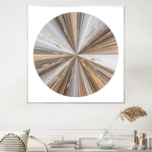 Lightseed Circle Canvas Art Clock Canvas