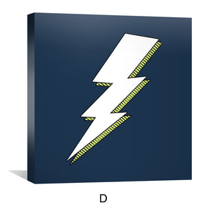 Little Dude Zone Canvas Art Clock Canvas