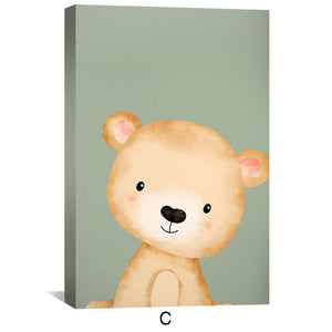 Little Wild Ones Canvas Art C / 12 x 18in / Canvas Clock Canvas