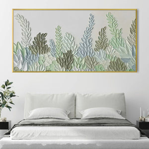 Lively Forest Canvas Art Clock Canvas