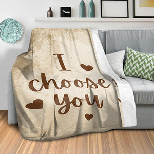 Love Postcard Blanket Blanket Clock Canvas