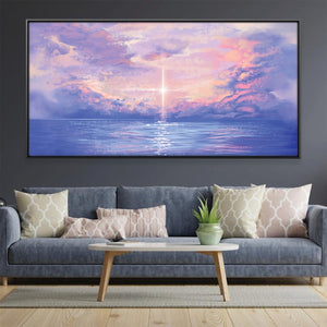 Lustre Beyond the Sea Canvas Art 20 x 10in / Canvas Clock Canvas