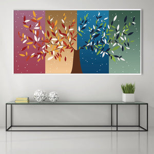 Magical Tree Canvas Art Clock Canvas