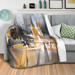 Millennium Cityscape Dream Home Bundle Bundle 2 Cushions & 1 Blanket Clock Canvas