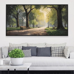 Moments Between Steps Canvas Art 20 x 10in / Canvas Clock Canvas