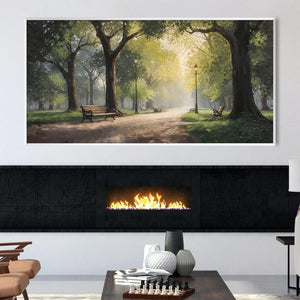 Moments Between Steps Canvas Art Clock Canvas