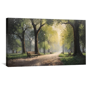 Moments Between Steps Canvas Art Clock Canvas
