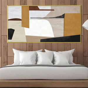 Mosaic Melody Canvas Art Clock Canvas