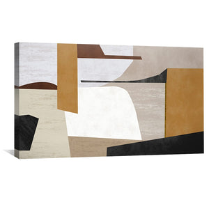 Mosaic Melody Canvas Art Clock Canvas