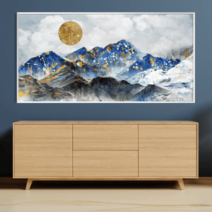 Mountain Beauty Canvas Art Clock Canvas