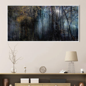 Mysterious Trees Canvas Art Clock Canvas