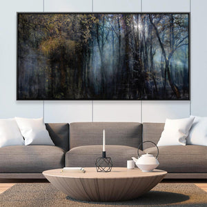 Mysterious Trees Canvas Art Clock Canvas