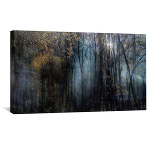 Mysterious Trees Canvas Art Clock Canvas